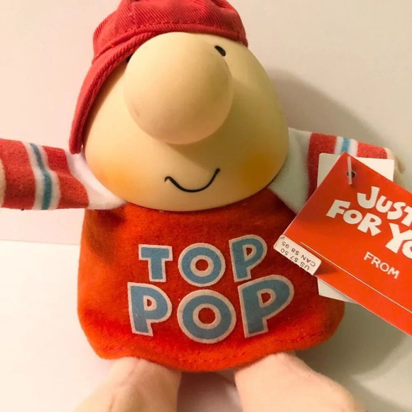 Vintage 1994 American Greetings Ziggy Top Pop Fathers Day Plush Soft Doll - Picture 2 of 13